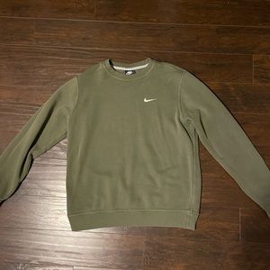 Green Nike Crew Neck